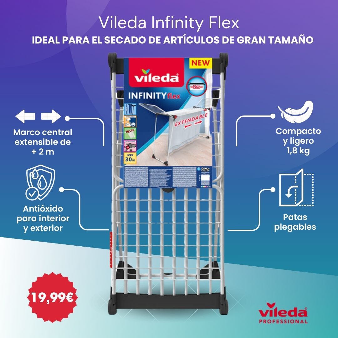 Clothes Drying Vileda Infinity Tendedero Clothes Airer Tendedero